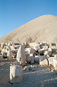 Nemrut Dagi Milli Parki, the tomb of King  Antiochos I, west terrace